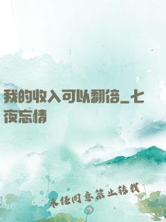 我的收入可以翻倍