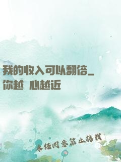 我的收入可以翻倍