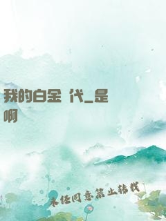 我的白金時代