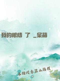 我的眼睛開了掛