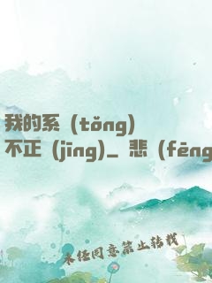 我的系統(tǒng)不正經(jīng)