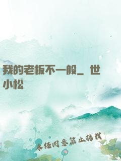 我的老板不一般