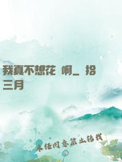 我真不想花錢啊