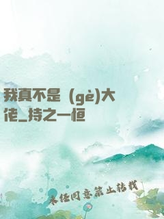 我真不是個(gè)大佬