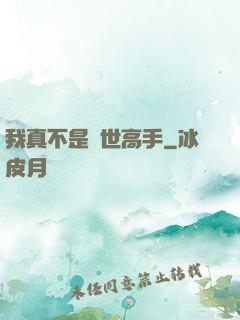 我真不是絕世高手