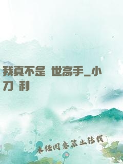 我真不是絕世高手