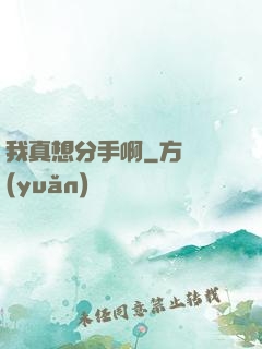 我真想分手啊