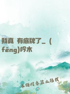 我真沒有底牌了