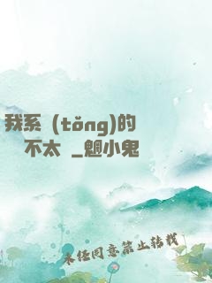 我系統(tǒng)的畫風不太對