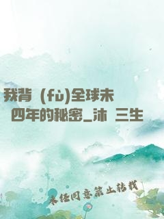 我背負(fù)全球未來四年的秘密