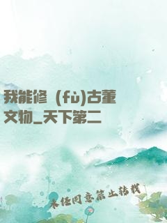 我能修復(fù)古董文物