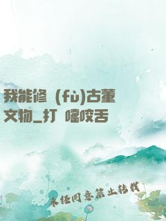 我能修復(fù)古董文物