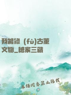 我能修復(fù)古董文物