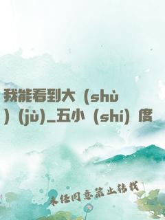 我能看到大數(shù)據(jù)