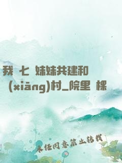 我與七個妹妹共建和諧鄉(xiāng)村