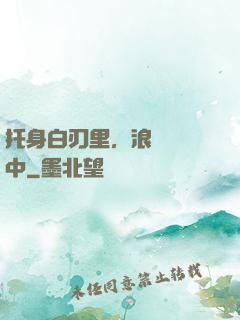 托身白刃里，浪跡紅塵中