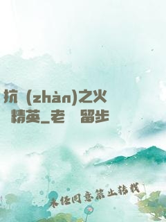 抗戰(zhàn)之火線精英