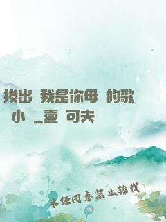 拔出來我是你母親的歌詞小說