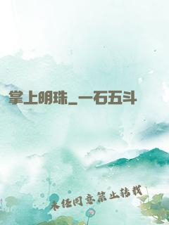 掌上明珠