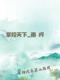 掌控天下
