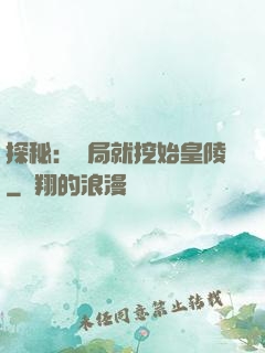 探秘：開局就挖始皇陵