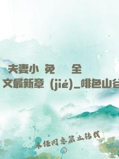 換夫妻小說免費閱讀全文最新章節(jié)