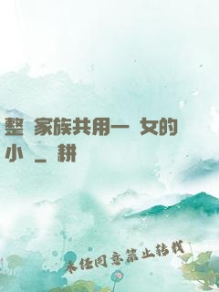 整個家族共用一個女的小說