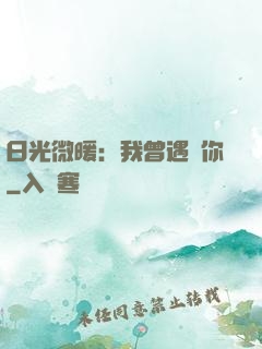 日光微暖：我曾遇見你