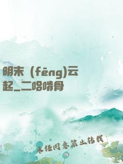 明末風(fēng)云起