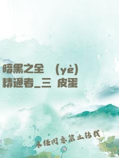 暗黑之全職業(yè)精通者