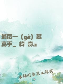 最后一個(gè)盜墓高手