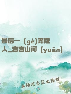 最后一個(gè)莽撞人