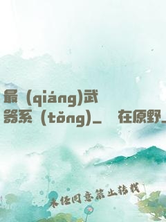 最強(qiáng)武器系統(tǒng)