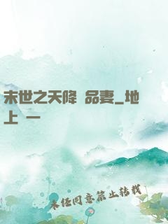 末世之天降極品妻