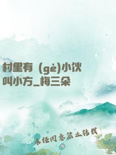 村里有個(gè)小伙叫小方