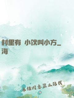 村里有個小伙叫小方