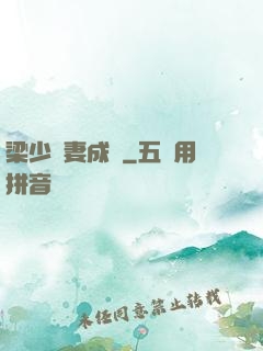 梁少寵妻成癮
