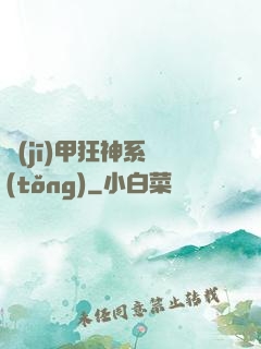 機(jī)甲狂神系統(tǒng)