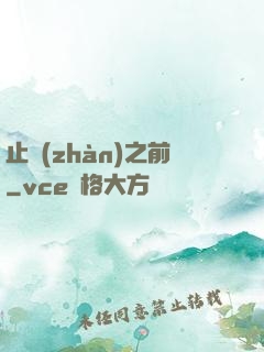 止戰(zhàn)之前