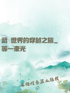 武俠世界的穿越之旅