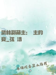 武林副萌主：莊主的寵妾