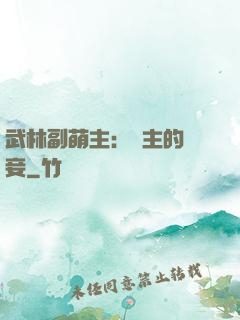 武林副萌主：莊主的寵妾
