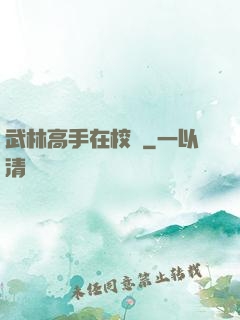 武林高手在校園