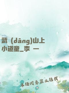 武當(dāng)山上小道童