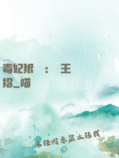 毒妃狠囂張：殘王來過招