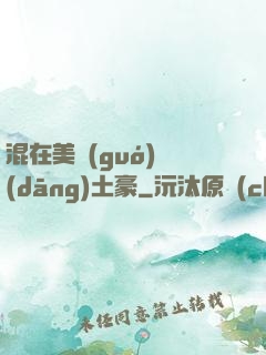 混在美國(guó)當(dāng)土豪
