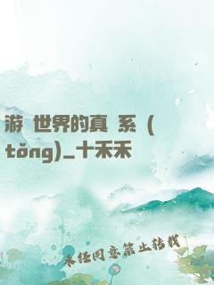 游戲世界的真實系統(tǒng)