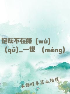 炮灰不在服務(wù)區(qū)