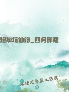 炮灰坑仙路