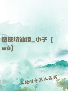 炮灰坑仙路